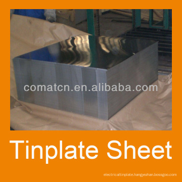 prime electrolytic tinplate sheet MR EN10202 standard